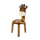 Kids Wooden Chair Giraffe