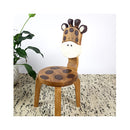 Kids Wooden Chair Giraffe