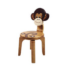 Kids Wooden Chair Monkey
