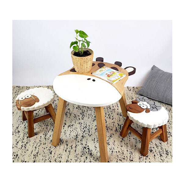 Kids Wooden Table Giraffe