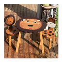 Kids Wooden Table Lion