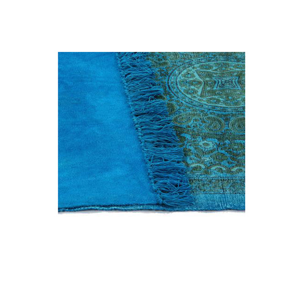 Kilim Rug Cotton 120 X 180 Cm With Pattern Turquoise