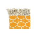 Kilim Cotton With Pattern Yellow Rug