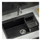 Kitchen Sink 80X48Cm Granite Stone Kitchen Sinks In Black
