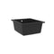 Kitchen Sink With Overflow Hole Black Granite