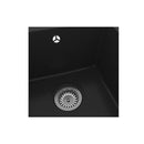 Kitchen Sink With Overflow Hole Black Granite
