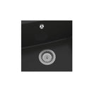 Kitchen Sink With Overflow Hole Granite Black