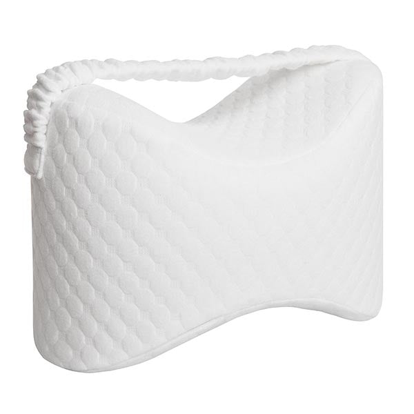 Knee And Leg Pillow With Leg Strap