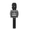 Bluetooth Karaoke Microphone With Built In Speaker And Led Black