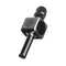 Bluetooth Karaoke Microphone With Built In Speaker And Led Black