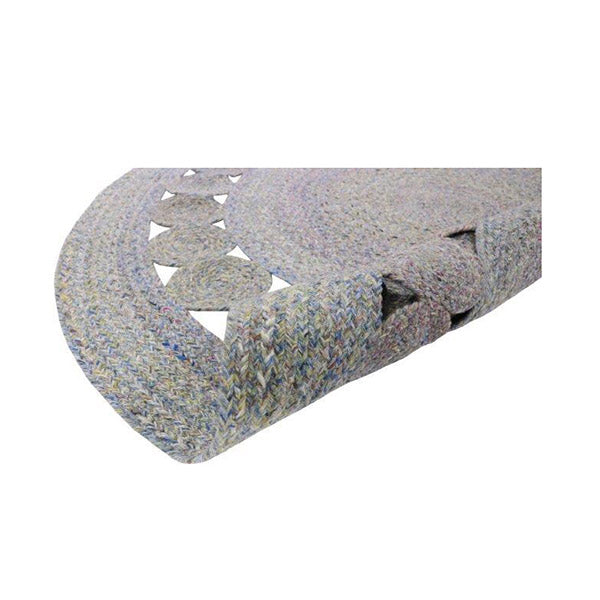 Kristi Round Multi Polyester Rug