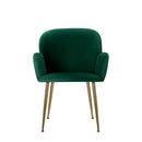 Set Of 2 Kynsee Dining Chair Armchair Cafe Chair Upholstered Velvet