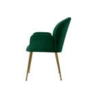 Set Of 2 Kynsee Dining Chair Armchair Cafe Chair Upholstered Velvet