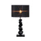 Soga 60Cm Black Table Lamp With Dark Shade Led Desk Lamp