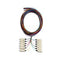 Serveredge Lc Pigtail Multimode Om4 2M 12 Fibres 12 Colour