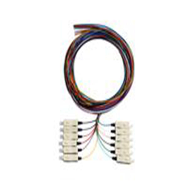Serveredge Lc Pigtail Multimode Om4 2M 12 Fibres 12 Colour