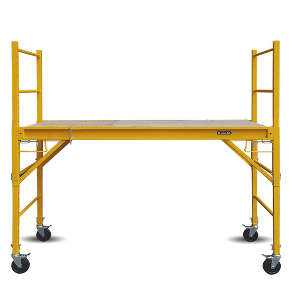 Adjustable Mobile Scaffolding, 450kg Capacity, with Trapdoor Hatch