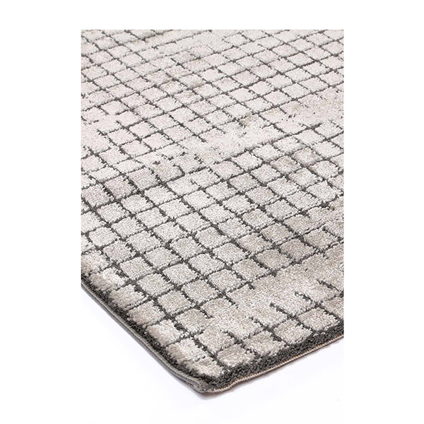 Hero Grey Cubic Rug