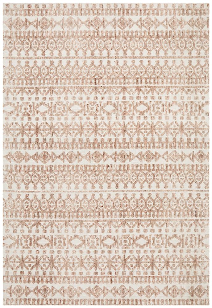Levi Becca Peach Ivory Rug