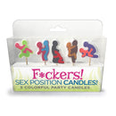 Fckers Sex Position Candles Party Novelty