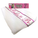 Bride To Be White Hens Party Veil