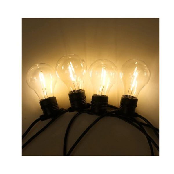50M Led Festoon String Lights 50 Bulbs Kits A19