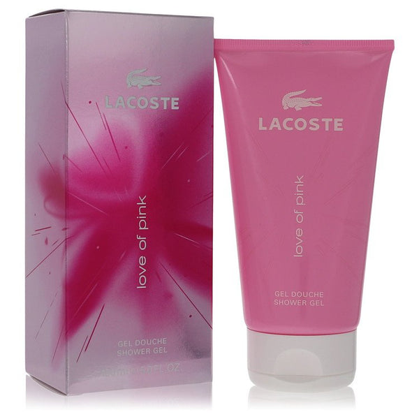 150 Ml Shower Gel Love Of Pink Perfume By Lacoste For Women
