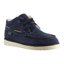 Lace Up Boat Style Ankle Ugg Boot Navy