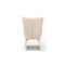 Lansar Beige Armchair and Ottoman