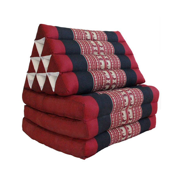Large Thai Triangle Pillow Three Folds Redele