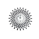 Large Modern 3 D Crystal Wall Clock