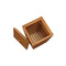 Laundry Basket 30 X 30 X 45 Cm Solid Teak Wood
