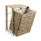 Laundry Basket 44 X 34 X 64 Cm Water Hyacinth