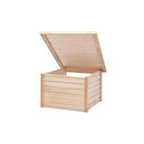 Lawn Mower Garage Solid Pine Wood 19 Mm