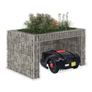 Lawn Mower Garage With Raised Bed 110 X 80 X 60 Cm Steel Wire