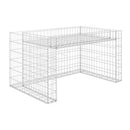 Lawn Mower Garage With Raised Bed 110 X 80 X 60 Cm Steel Wire