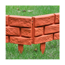 Lawn Divider With Brick Design 11 Pcs