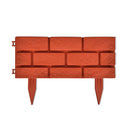 Lawn Divider With Brick Design 11 Pcs