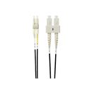 Lc To Sc Om4 Multimode Fibre Optic Patch Cable Black