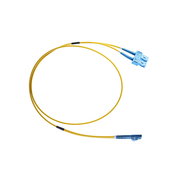 Lc To Sc Os1 Os2 Singlemode Fibre Optic Cable Yellow