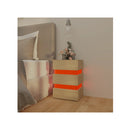Led Bedside Cabinet Sonoma Oak 45 X 35 X 67 Cm Chipboard
