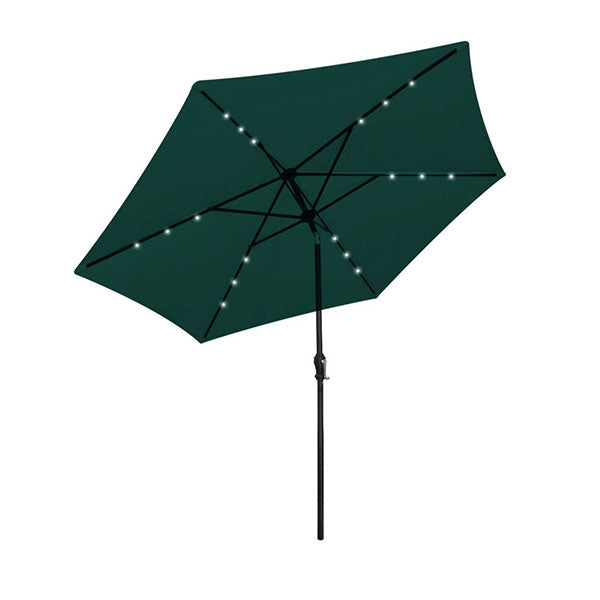 Led Cantilever Umbrella 3 M Green