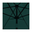 Led Cantilever Umbrella 3 M Green