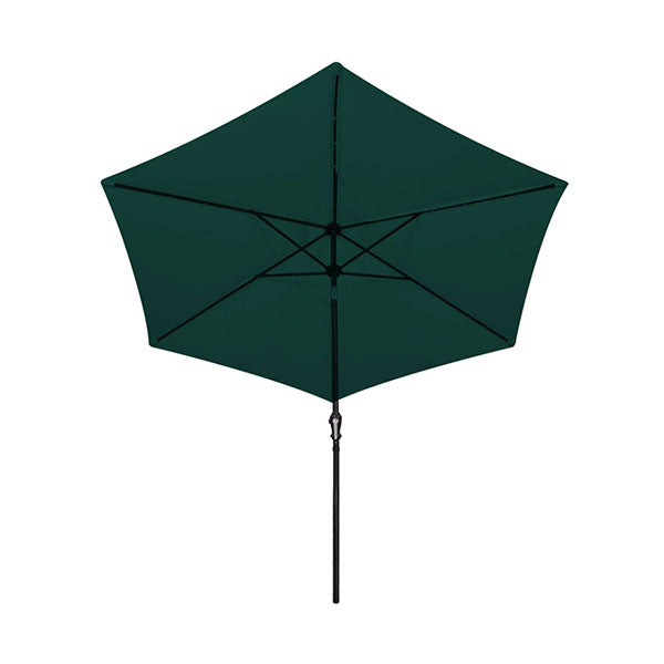 Led Cantilever Umbrella 3 M Green