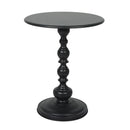 Side Table Vintage End Round Tabletop