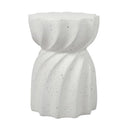 Magnesia Stool Stone Style Top 35Cm Side Table