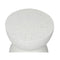 Side Table Terrazzo Hourglass Shape Magnesia Stool 40Cm