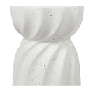 Magnesia Stool Stone Style Top 35Cm Side Table