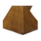 32Cm Side Table Terrazzo Geometric Shape Magnesia Stool Brown