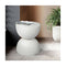 Side Table Terrazzo Hourglass Shape Magnesia Stool 40Cm